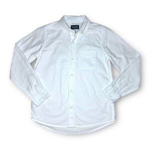 The Children’s Place Boys Medium (7-8) White Button Down Shirt SCHOOL UNIFORM
